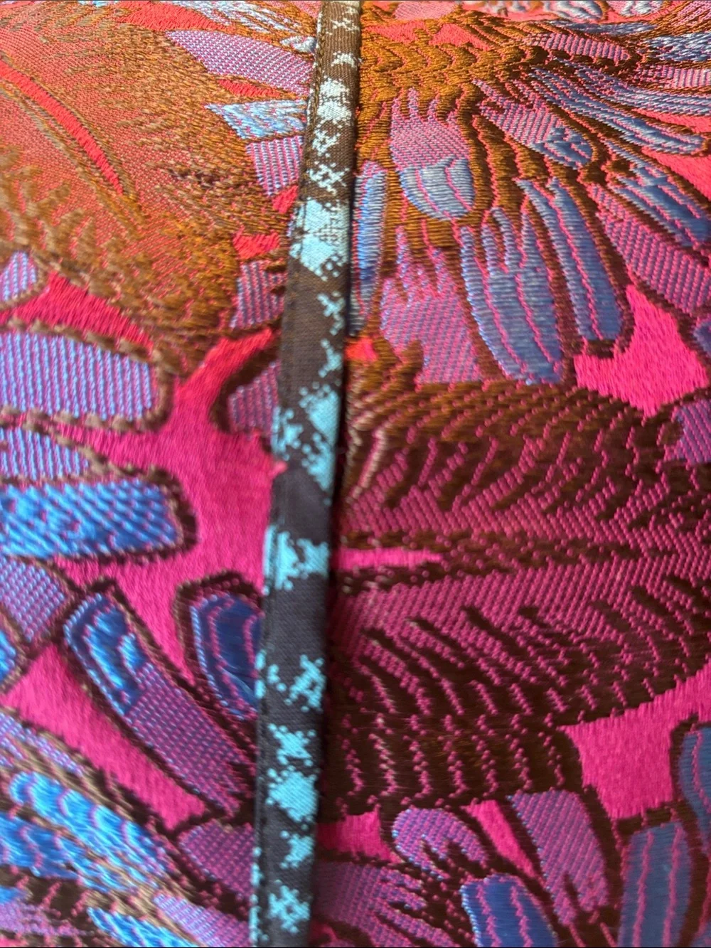 J. Crew Purple and Blue Floral Mini Skirt